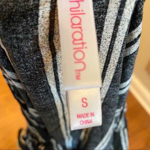 Black and White Striped Romper - Picture 3 of 5